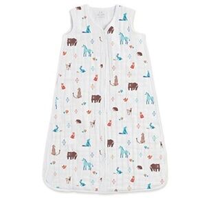 Aden+Anais Multi-Layer Sleeping Bag Sack Size Large 12-18 Months Forest Animals